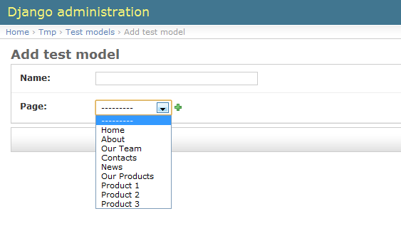 Django Admin Screenshot Django Admin Screenshot